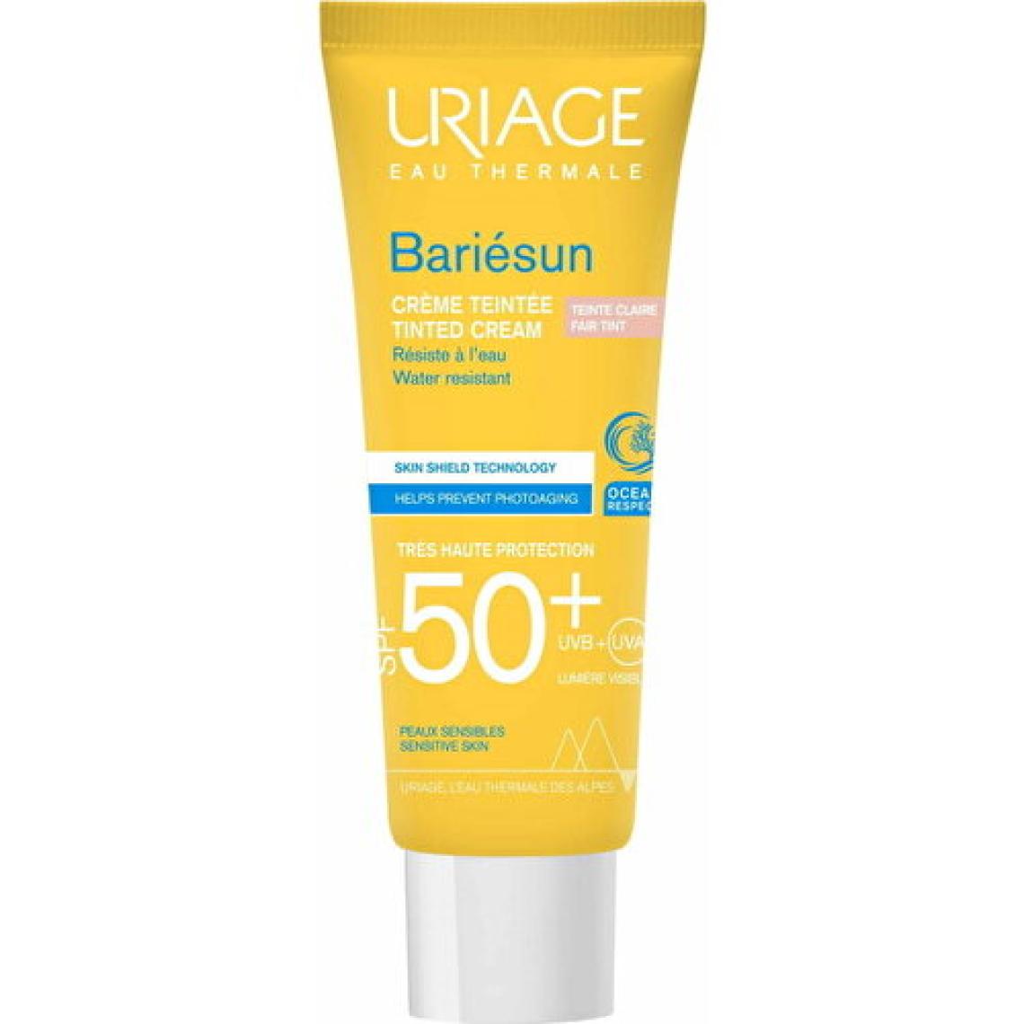Urıage Bariesun Spf 50+ Creme Claire T 50 Ml Renkli Gübeş Koruyucu 50 Faktör Güneş Koruyucu