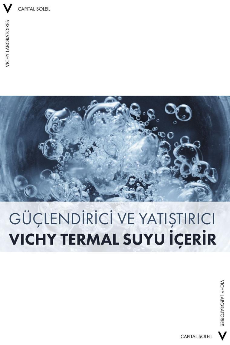 Vichy Capital Soleil Pürüzsüz Görünen Bir Cilt İçin Güneş Koruyucu SPF50+