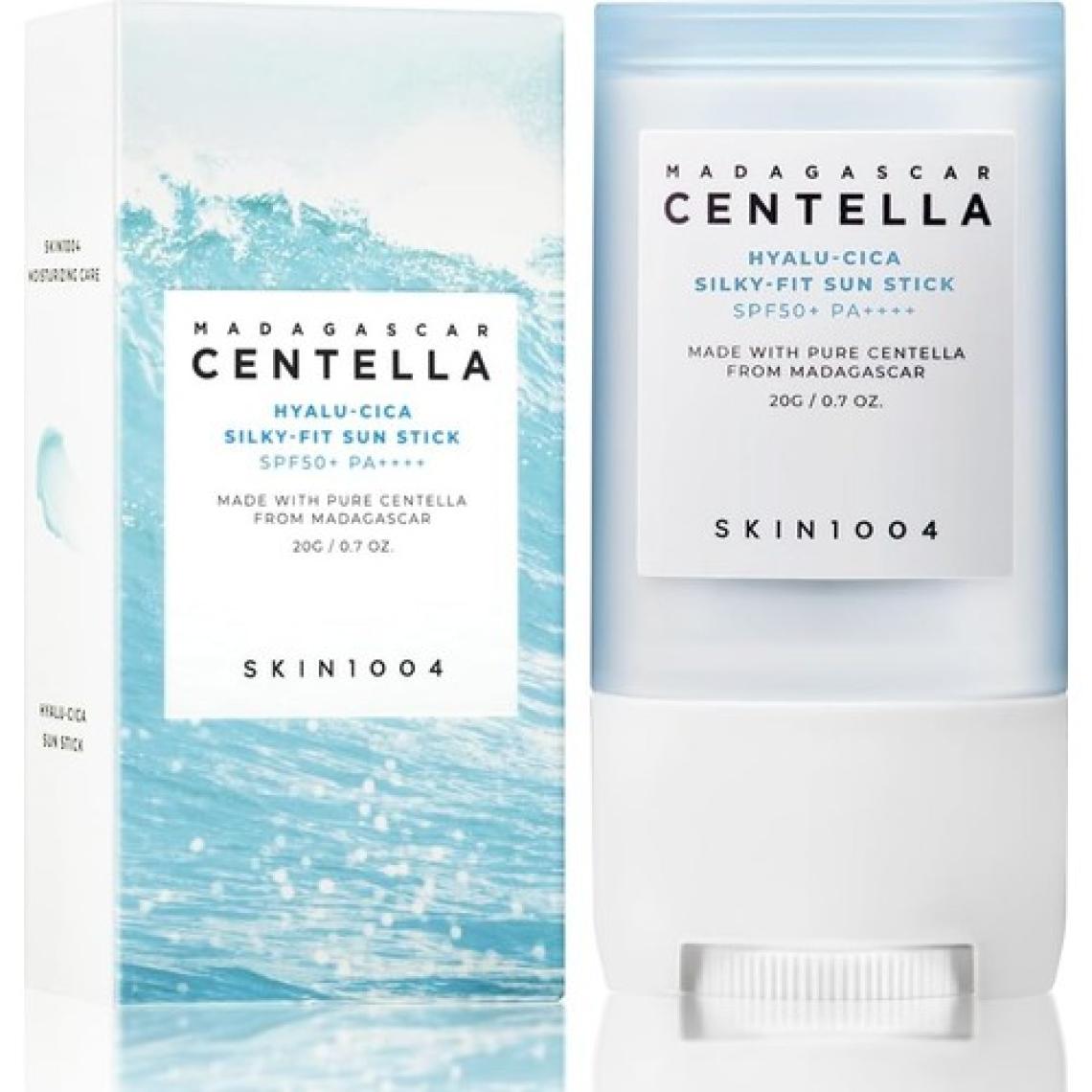 Skin1004 Madagascar Centella Hyalu- Cica Silky- Fit Sun Stick 20G - Nemlendiricili Yumuşak Bitişli Stick