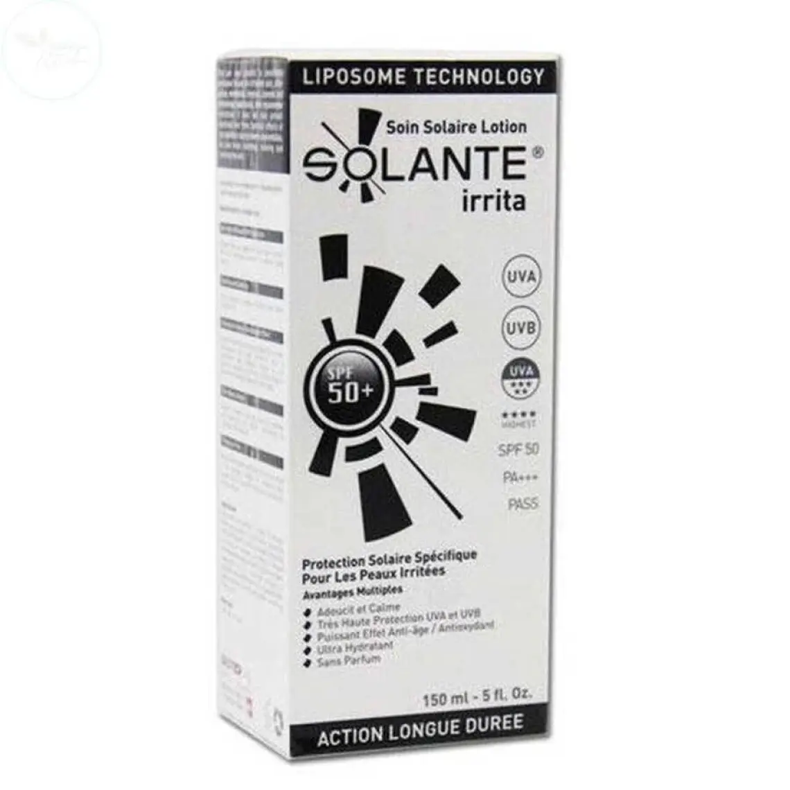 Solante Irrita Spf 50 Hassas Cilt Güneş Koruyucu Losyon 150Ml  ( İrriyasyonlu Uygulamalarda )