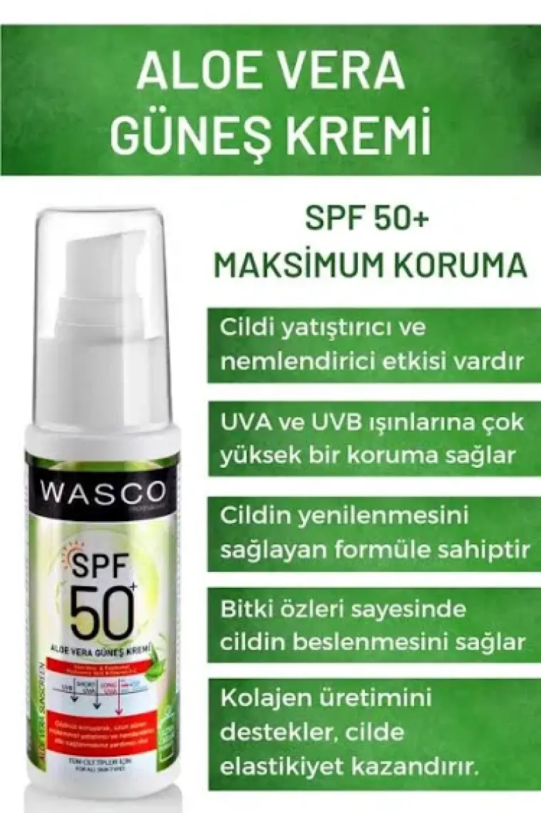 For You Gold Aloe Vera Özlü Yüksek Koruyuculu 50 Spf+ Yatıştırıcı, Nemlendirici Güneş Kremi
