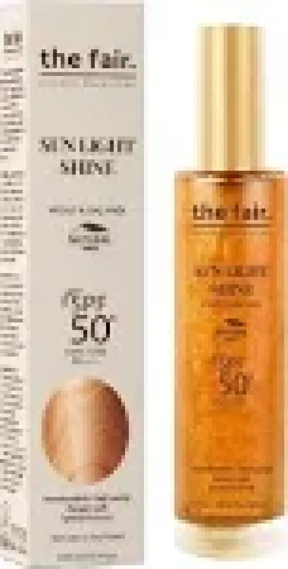 The Fair. Sun Light Shine Sfp 50+ PA++++ Vücut ve Saç Yağı 100 ml