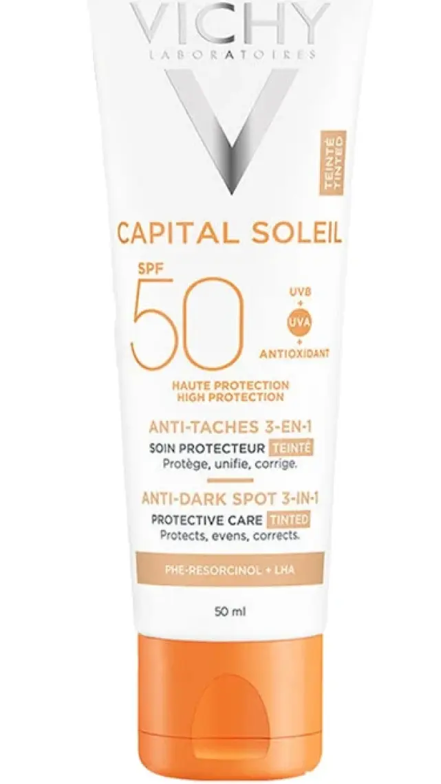 Vichy Capital Soleil Leke Karşıtı Güneş Koruyucu SPF50+ Tüm Ciltler İçin