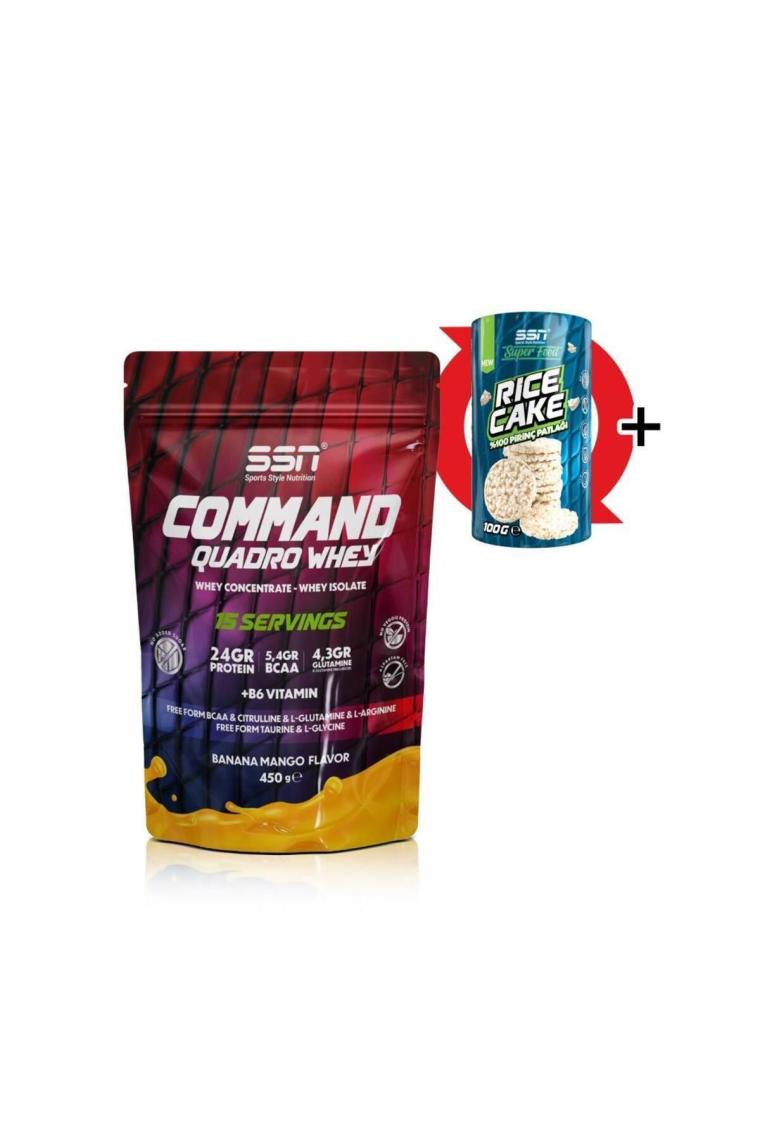 Command Quadro Whey 450 Gr (muz-mango) Protein Tozu