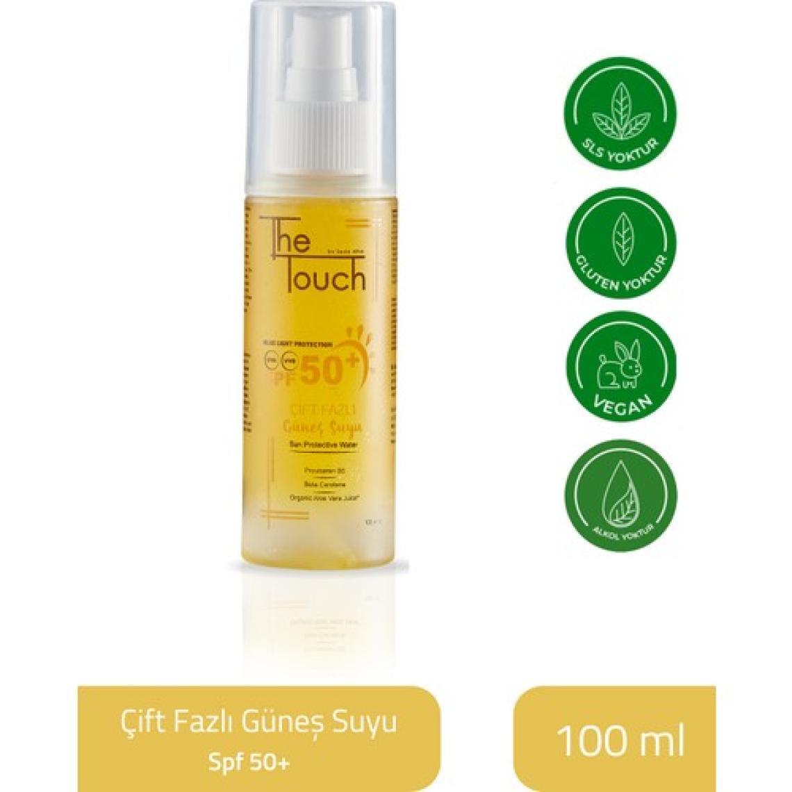 The Touch By Seda Altın Çift Fazlı Güneş Suyu 50+ Spf 100 ml