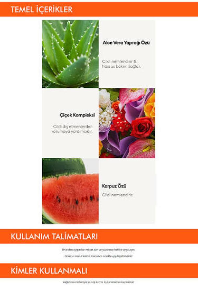 MISSHA Yapışkan His Bırakmayan Güneş Koruyucu A'PIEU Pure Block Natural Daily Sun Cream SPF50+/PA++++50ml