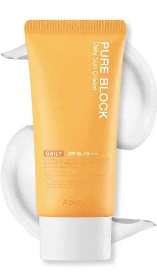 MISSHA Yapışkan His Bırakmayan Güneş Koruyucu A'PIEU Pure Block Natural Daily Sun Cream SPF50+/PA++++50ml
