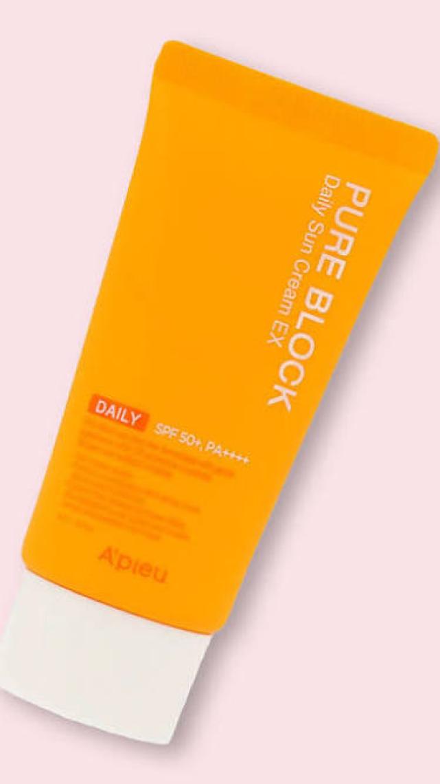 MISSHA Yapışkan His Bırakmayan Güneş Koruyucu A'PIEU Pure Block Natural Daily Sun Cream SPF50+/PA++++50ml