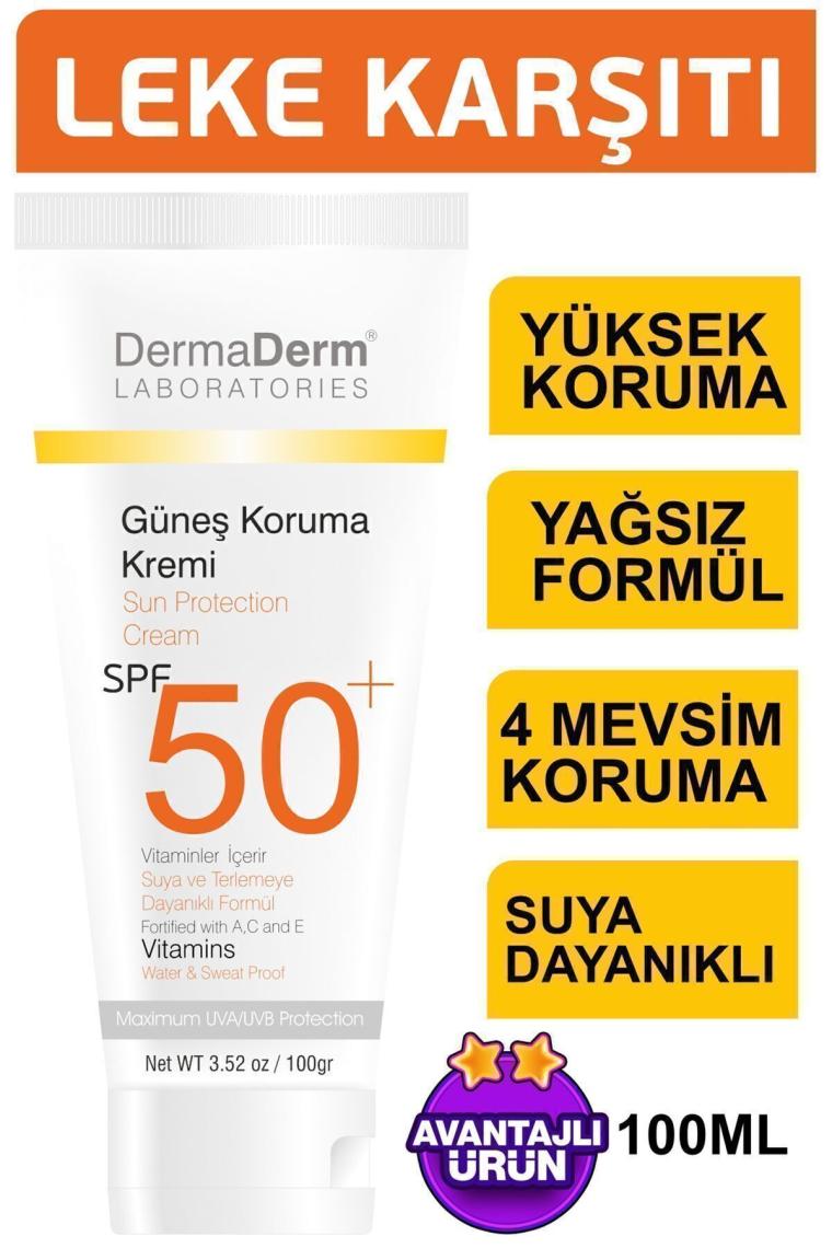 Doğal Güneş Koruma Kremi Spf 50 Faktör 100gr