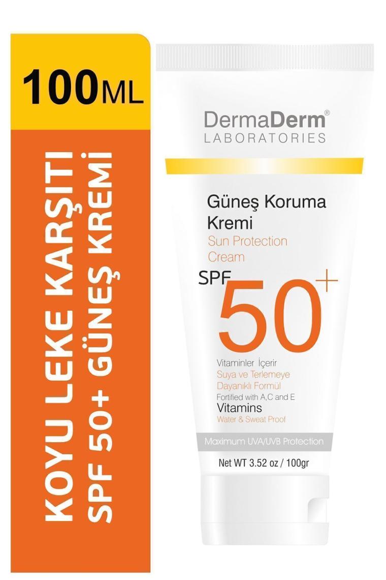 Doğal Güneş Koruma Kremi Spf 50 Faktör 100gr