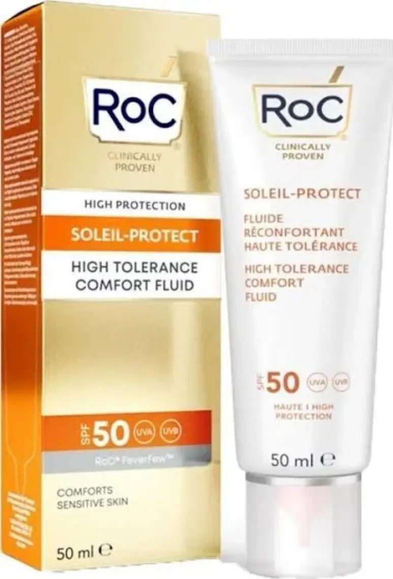 RoC Hassas Ciltler İçin Yüz Güneş Kremi SPF50+ 50 ml