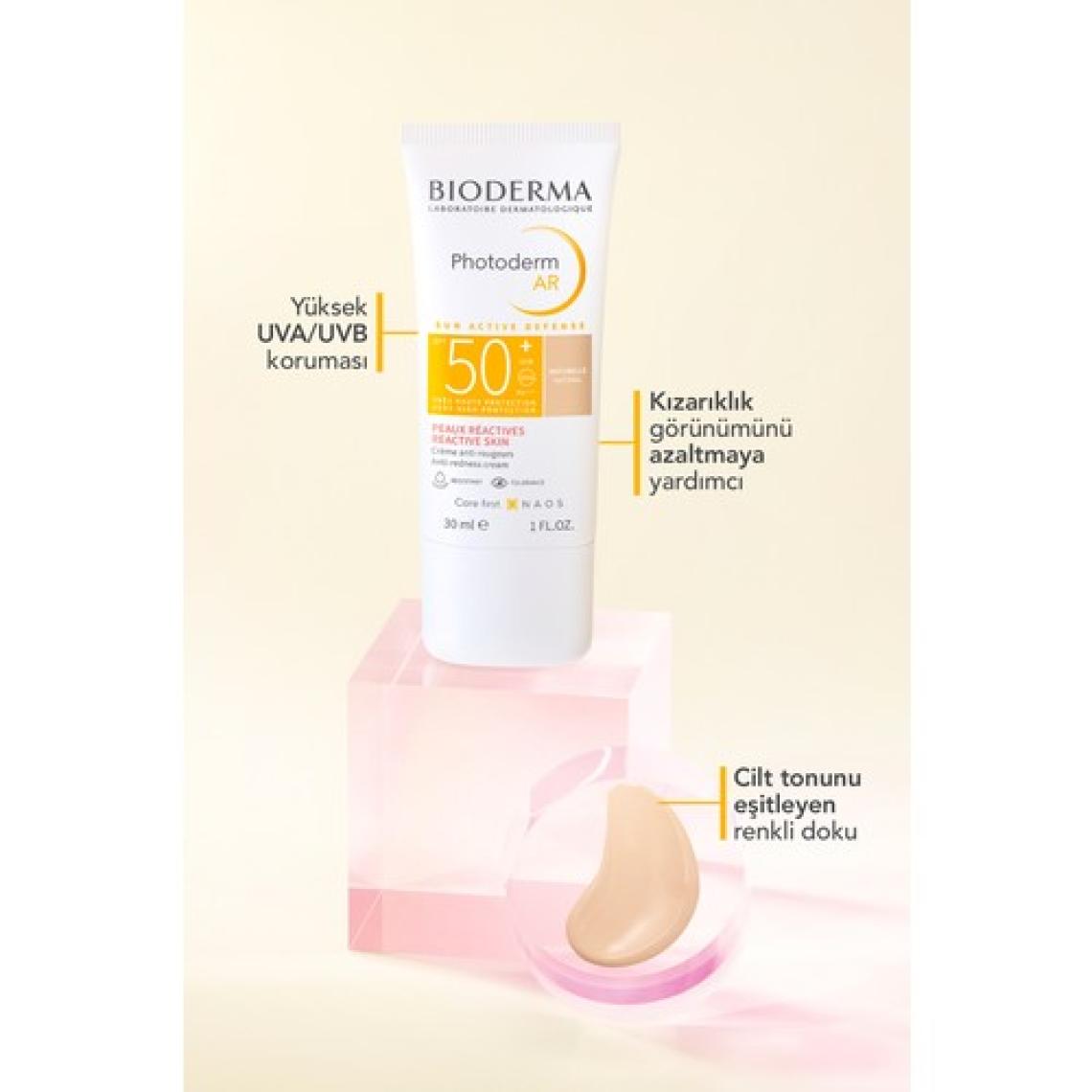 Photoderm AR SPF50+ Yüksek Korumalı Renkli Yüz Güneş Kremi 30 ml
