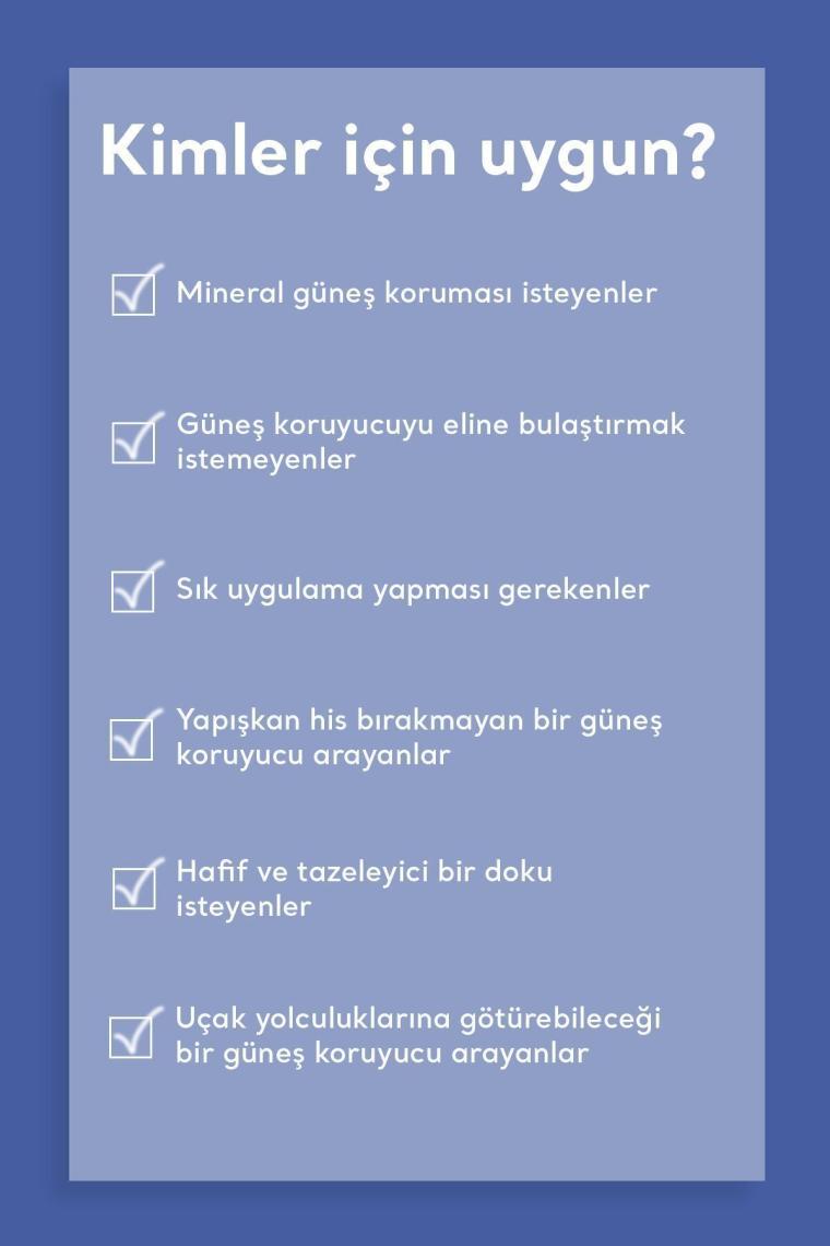 Mineral Sun Stick SPF50 PA++++ 15g  - %100 Fiziksel Vegan Stick Güneş Koruyucu