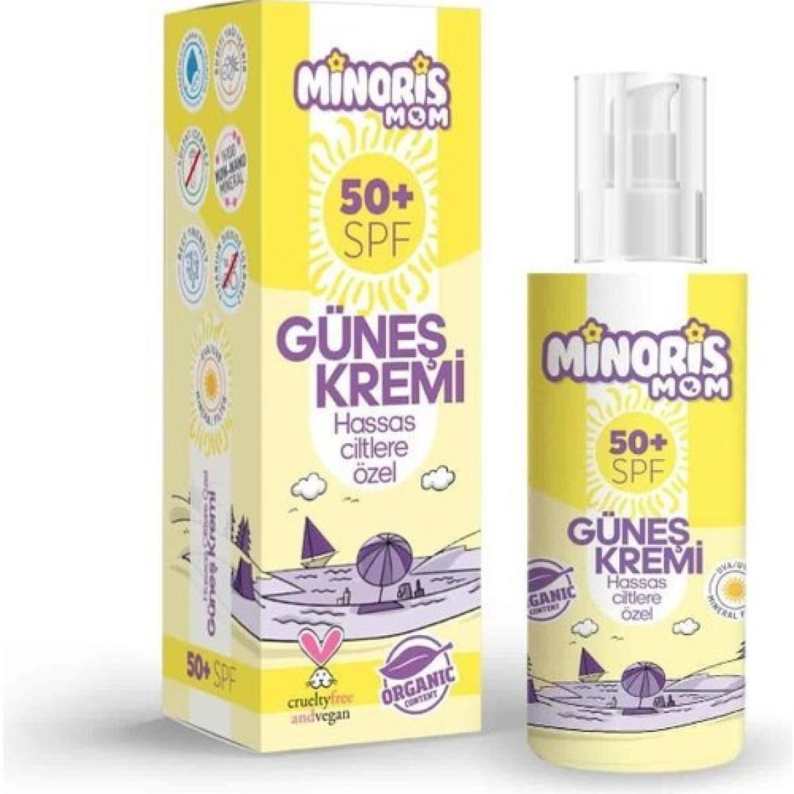 Minoris Mom Hassas Ciltler İçin Güneş Kremi Spf 50 150 ml