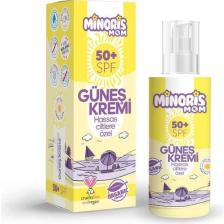 Minoris Mom Hassas Ciltler İçin Güneş Kremi Spf 50 150 ml