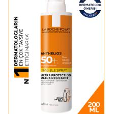 Anthelios SPF50+ Invisible Yüksek Korumalı Vücut Güneş Kremi Spray 200ml