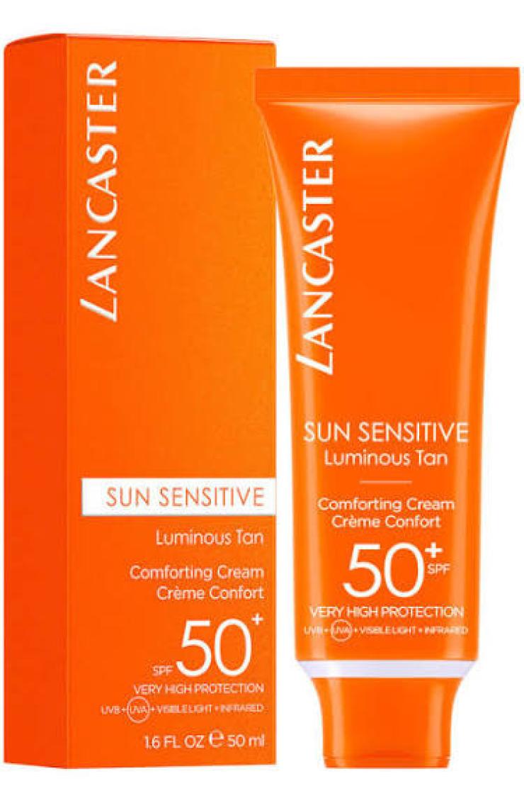 Lancaster Sun Delicate Skin Face Protection Güneş Kremi  SPF50 50 ml