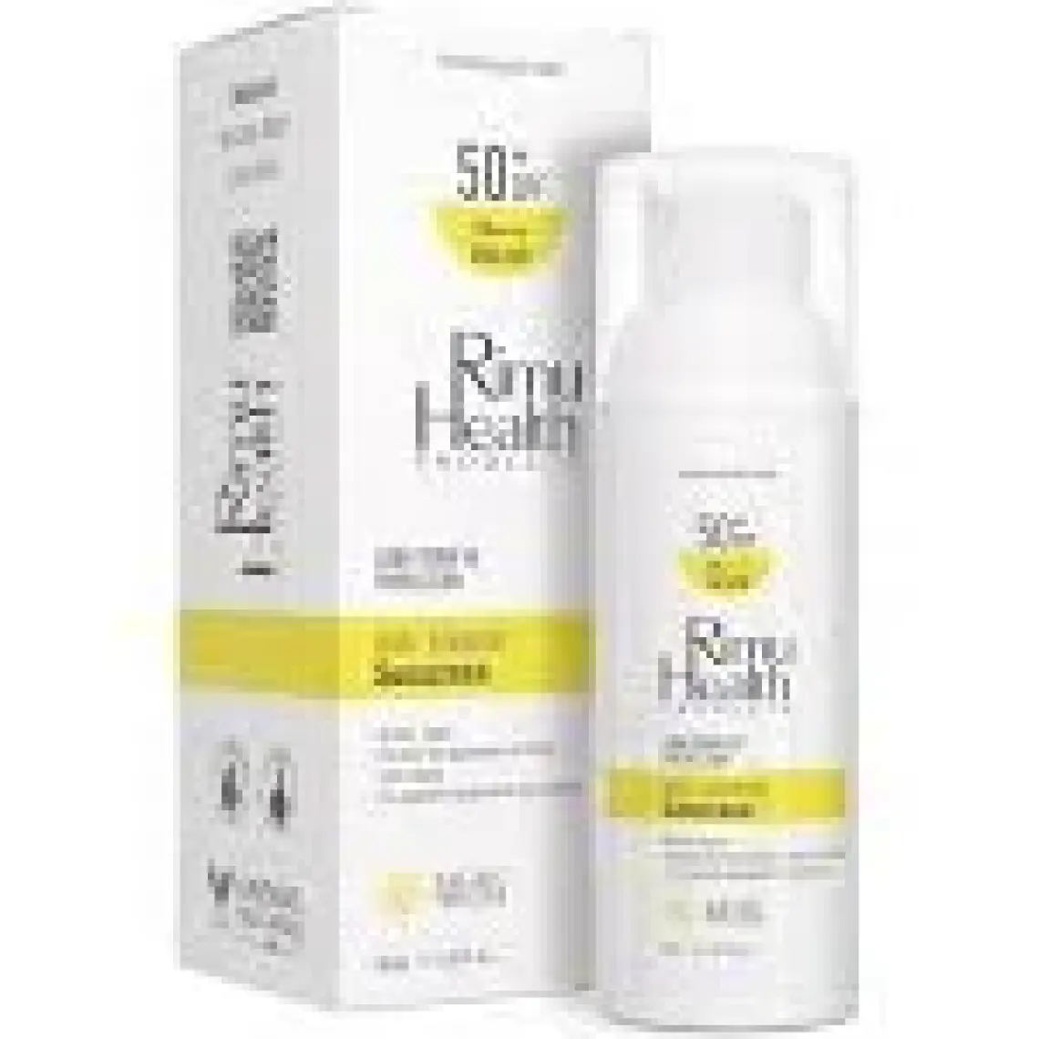 Rimu Health Products Lekeli Ciltler İçin Cilt Tonu Eşitleyici Aydınlatıcı 50 Spf Güneş Kremi