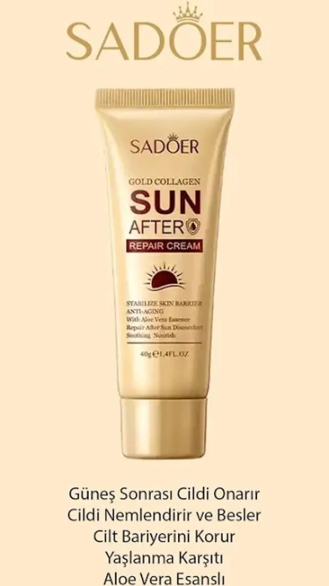 Sadoer Altın Kolajen Güneş Koruma Kremi Seti - Spf 60+ (2 Parça)