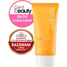 MISSHA Yapışkan His Bırakmayan Güneş Koruyucu A'PIEU Pure Block Natural Daily Sun Cream SPF50+/PA++++50ml