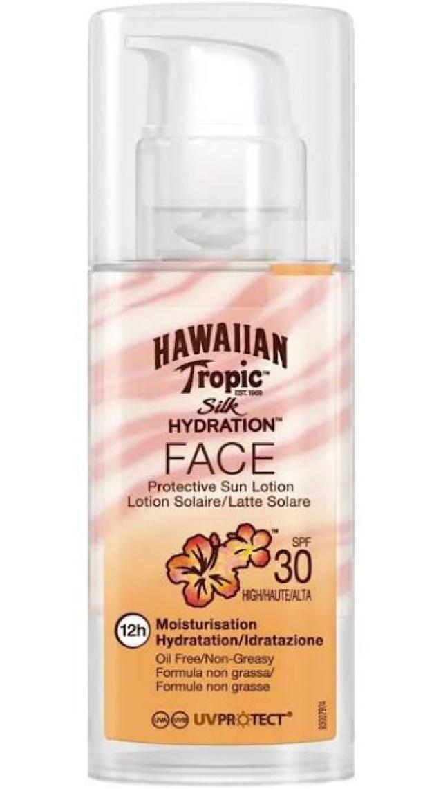 Hawaiian Tropic Silk Hydration Spf 30 Faktör 50 Ml Yüz Koruyucu Güneş Losyonu