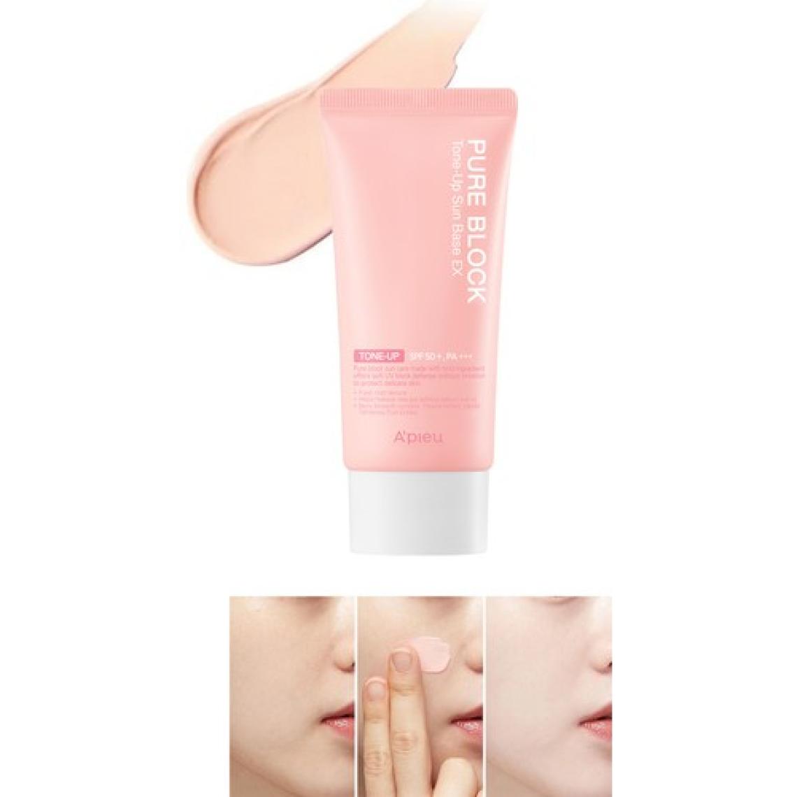 Mıssha Cildi Aydınlatan Güneş Koruyucu A'pıeu Pure Block Tone-Up Sun Base SPF50+/PA+++