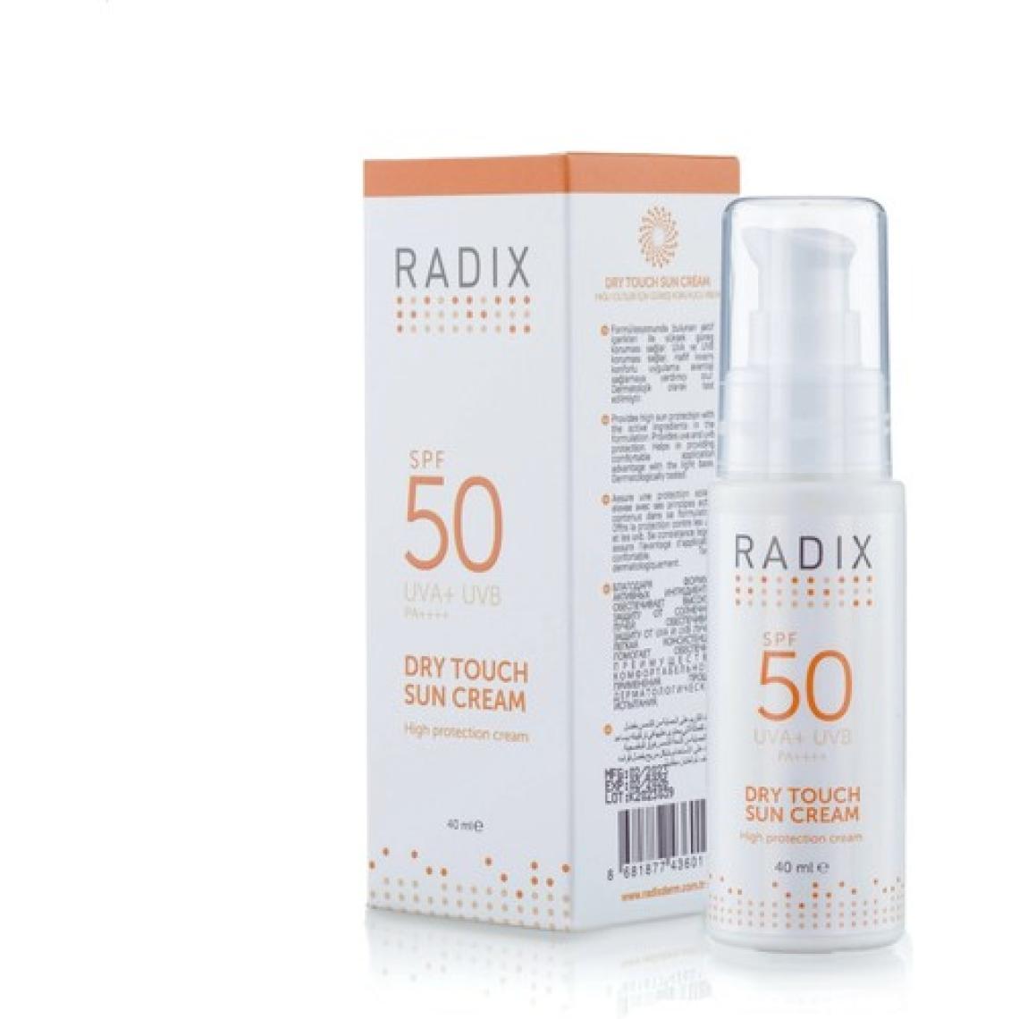 RADİX Yağlı Ciltler İçin Güneş Koruyucu Krem  SPF 50