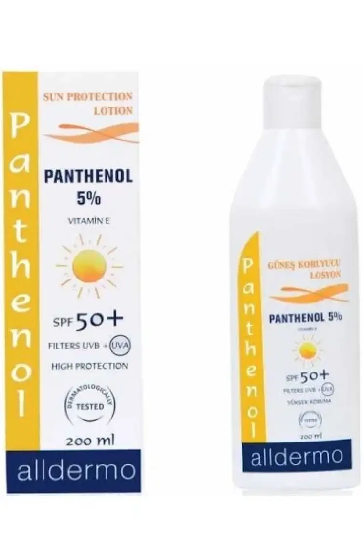 Alldermo Güneş Koruyucu Losyon SPF50+ 200 ml