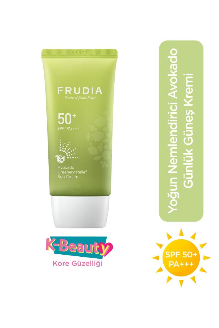 Avocado greenery Relief Güneş Kremi 50 gr Spf50