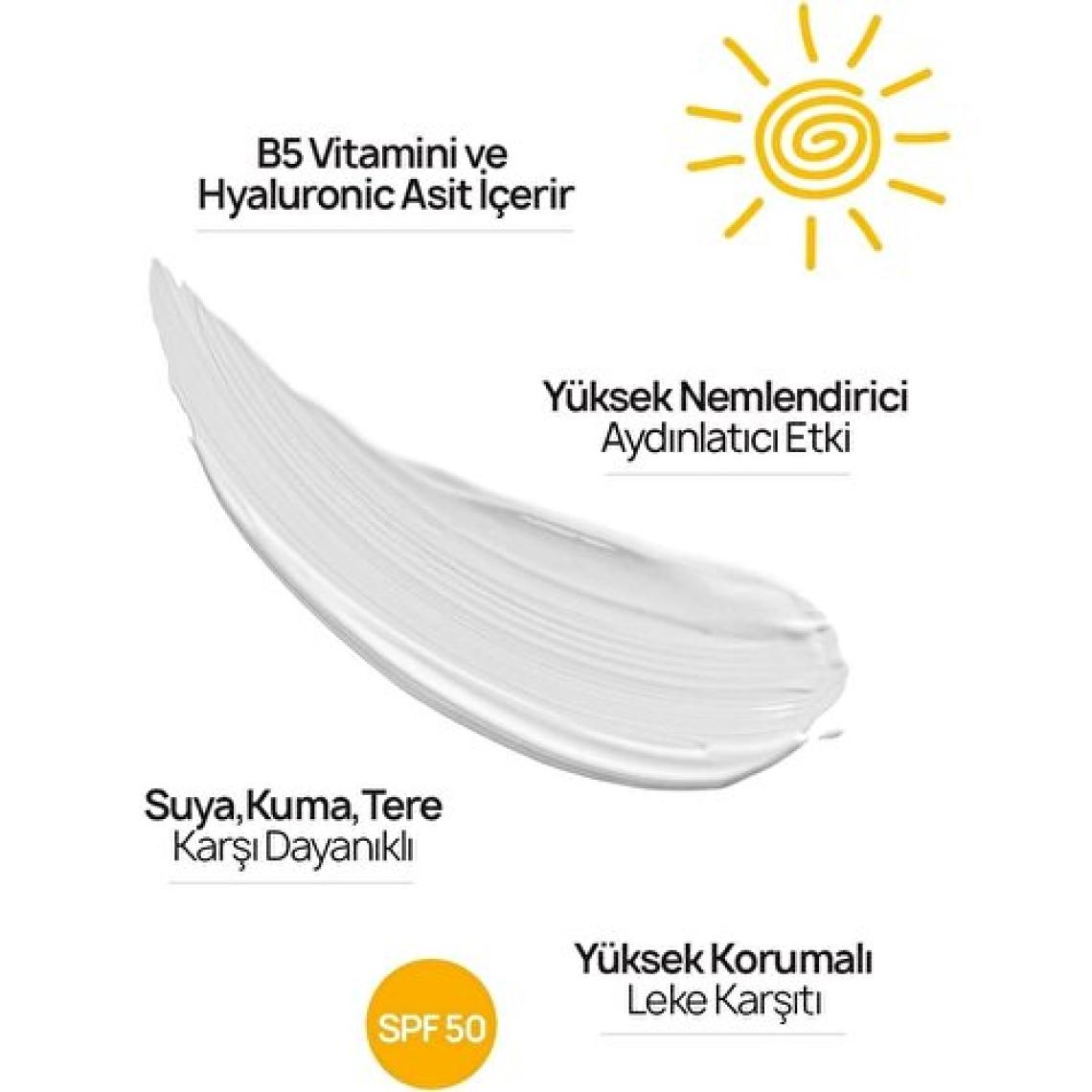 Luis Bien Leke Karşıtı Spf +50 Tüm Ciltler Için Yüksek Korumalı Güneş Kremi 50 ml