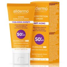 Yaşlanma Karşıtı Güneş Koruyucu Krem Spf 50 50 ml