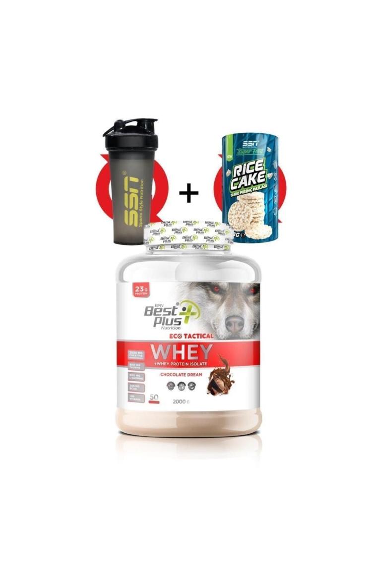 Eco Tactical Whey 2000 gr (ÇİKOLATA) Protein Tozu