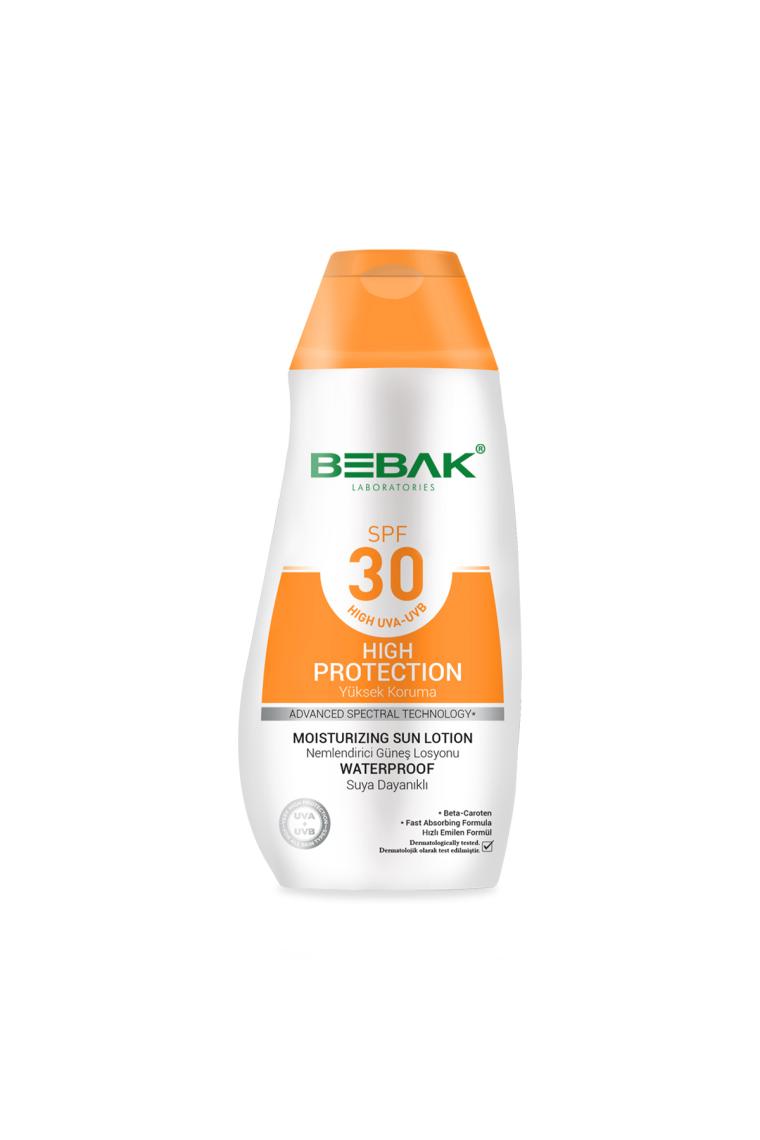 Bebak Bebak Nemlendiricili Güneş Losyonu Spf + 30  200 Ml