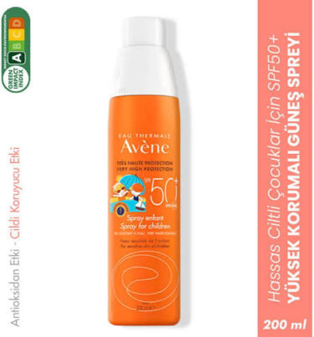 Avene Çocuk Güneş Koruma Spreyi Spf 50 200 ml