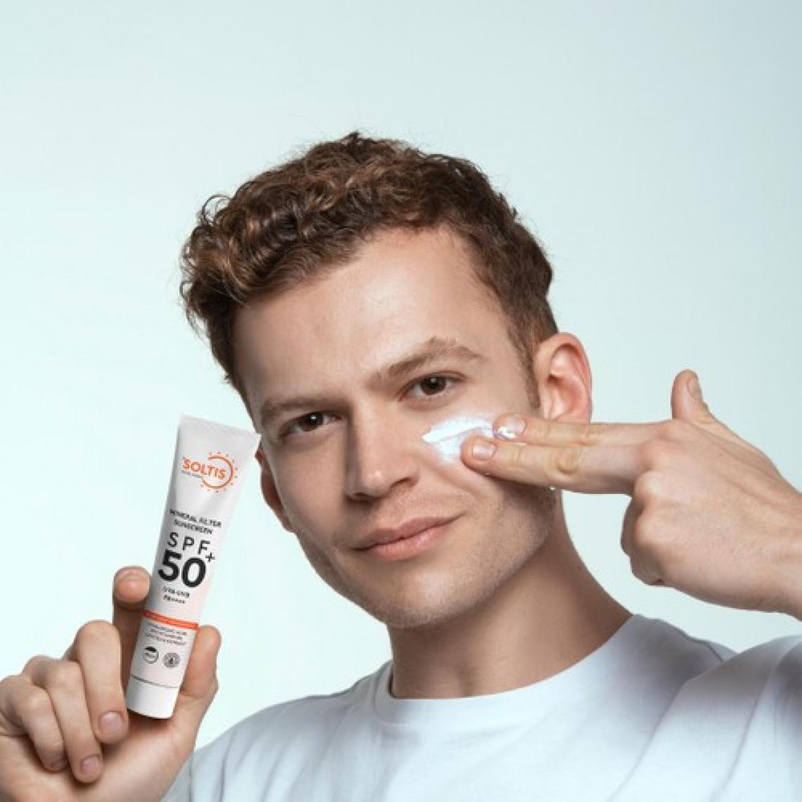 Soltis % 100 Mineral Güneş Koruyucu Krem SPF50+ PA++++, 50 ml