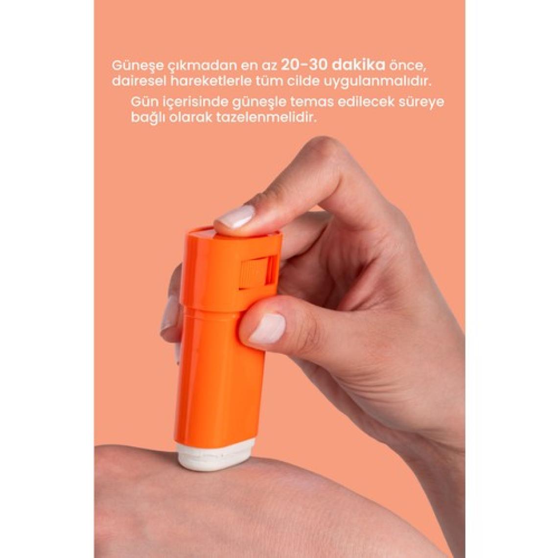 Bade Natural 50 Spf  Mineral Filtreli ve Doğal Yüksek Korumalı Güneş Stick
