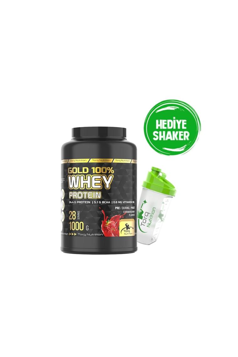 Gold Whey Protein Çilek Aromalı 1000 gr