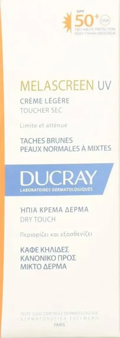 Ducray Melascreen Creme Legere Leke Karşıtı Bakım Kremi SPF50+ 40 ml