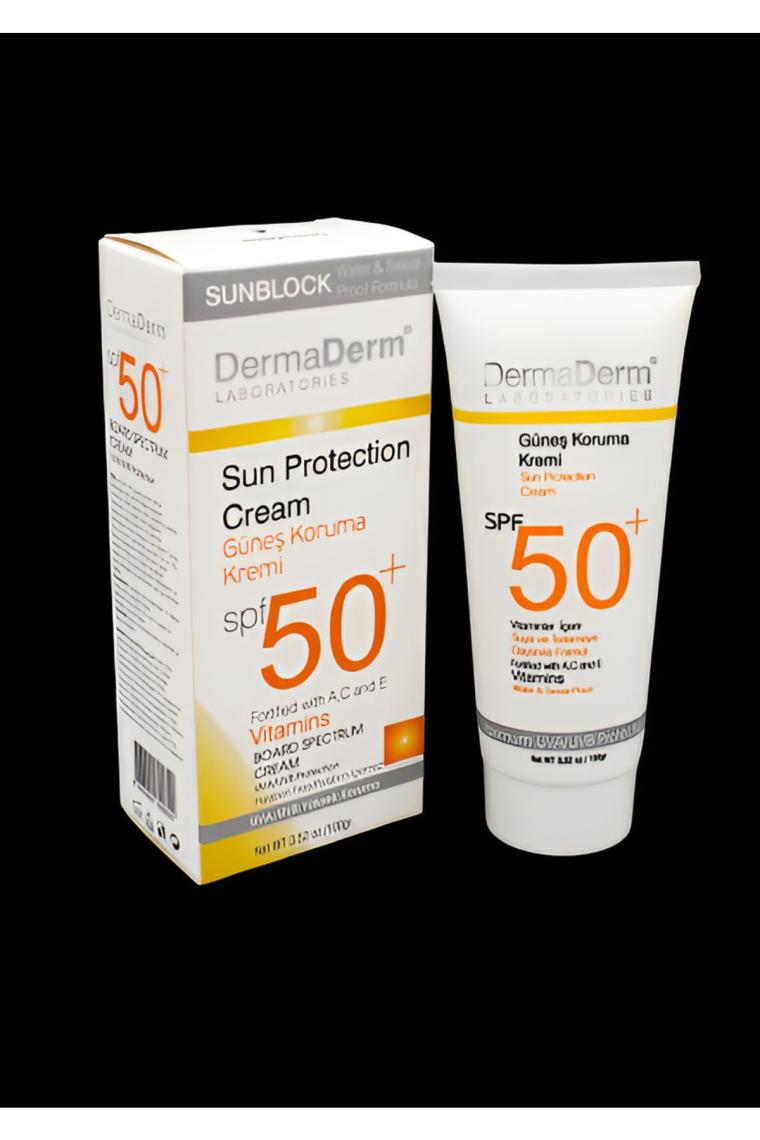 2 Adet Bitkisel Güneş Kremi Spf +50 100 Gr