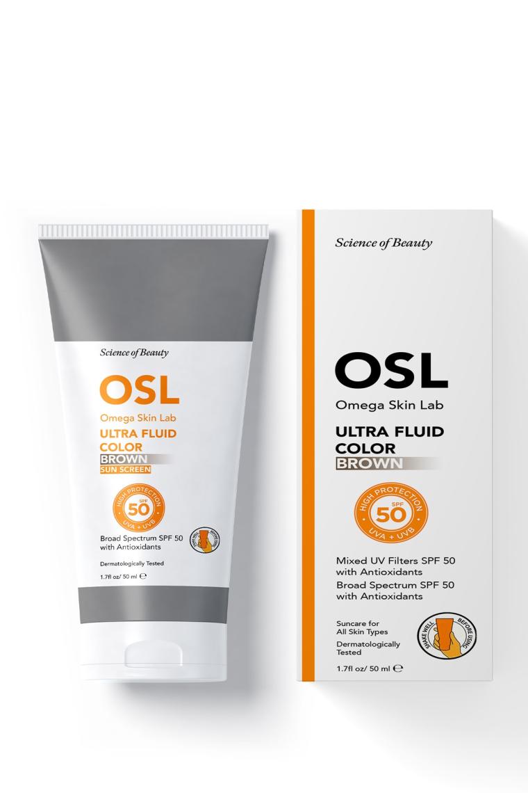 OSL Brown Renkli 50 Faktör Güneş Kremi 50 ml