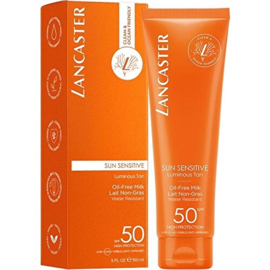 Lancaster Sun Sensitive Oil Free Milk SPF50 Vücut Güneş Koruyucu Süt 150 ml