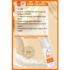 Dermavia Spf+50 Yüz ve Vücut Koruma Güneş Kremi Leke Karşıtı 100 ml