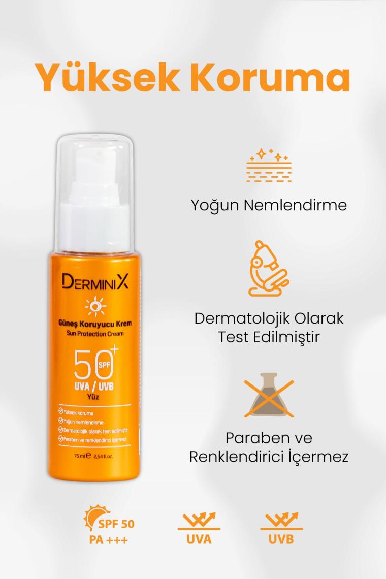 Leke Karşıtı Güneş Koruyucu Krem - 50 Spf Yüz Güneş Kremi