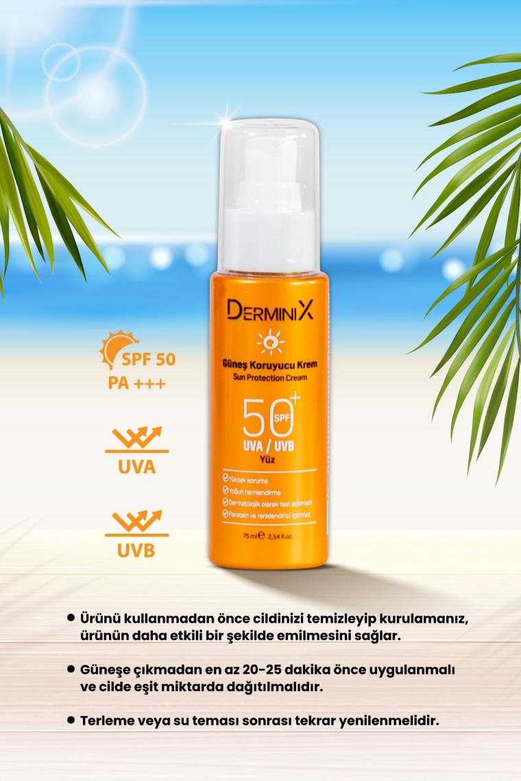 Leke Karşıtı Güneş Koruyucu Krem - 50 Spf Yüz Güneş Kremi