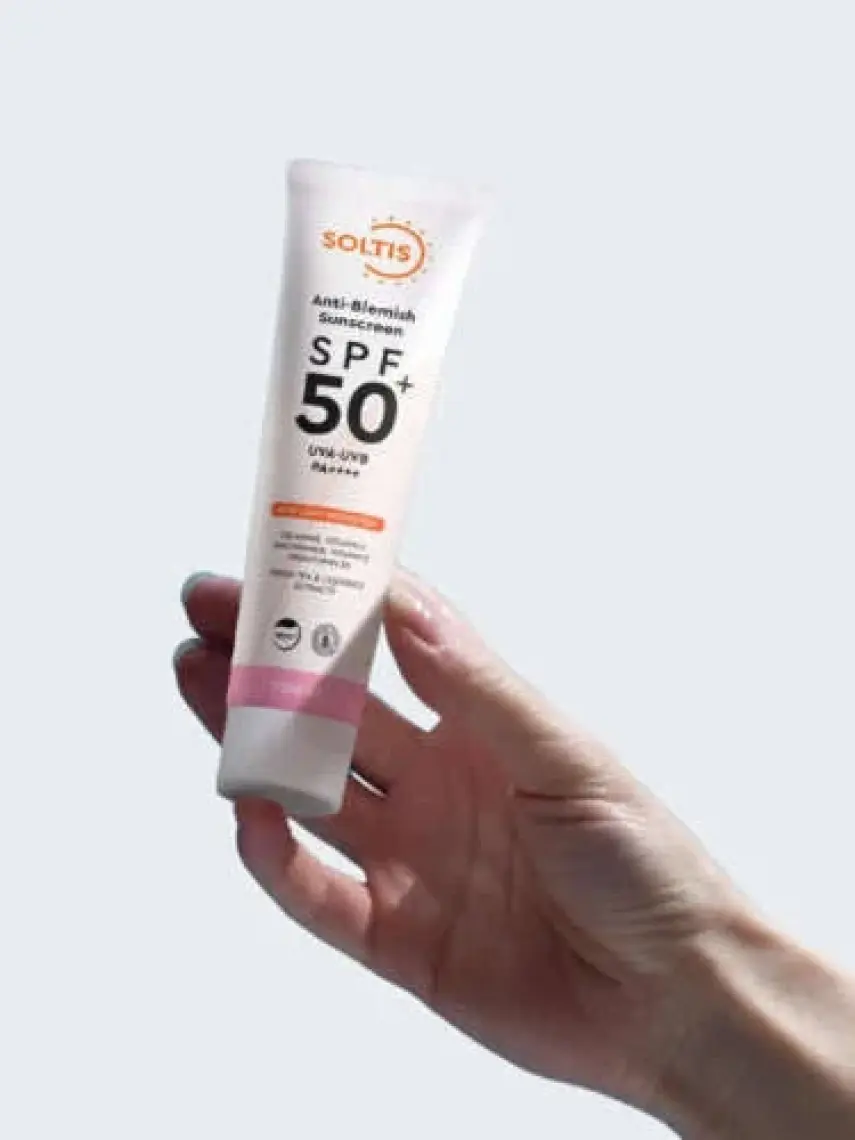 Soltis Leke Karşıtı ve Ton Eşitleyici Pembe Güneş Koruyucu Krem SPF50+ Pa++++, 50 ml