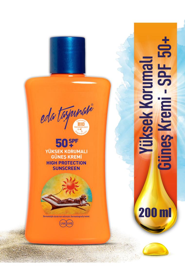 Eda Taşpınar Yüksek Korumalı 50 Faktör Güneş Kremi 200 ml