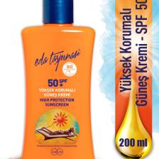 Eda Taşpınar Yüksek Korumalı 50 Faktör Güneş Kremi 200 ml