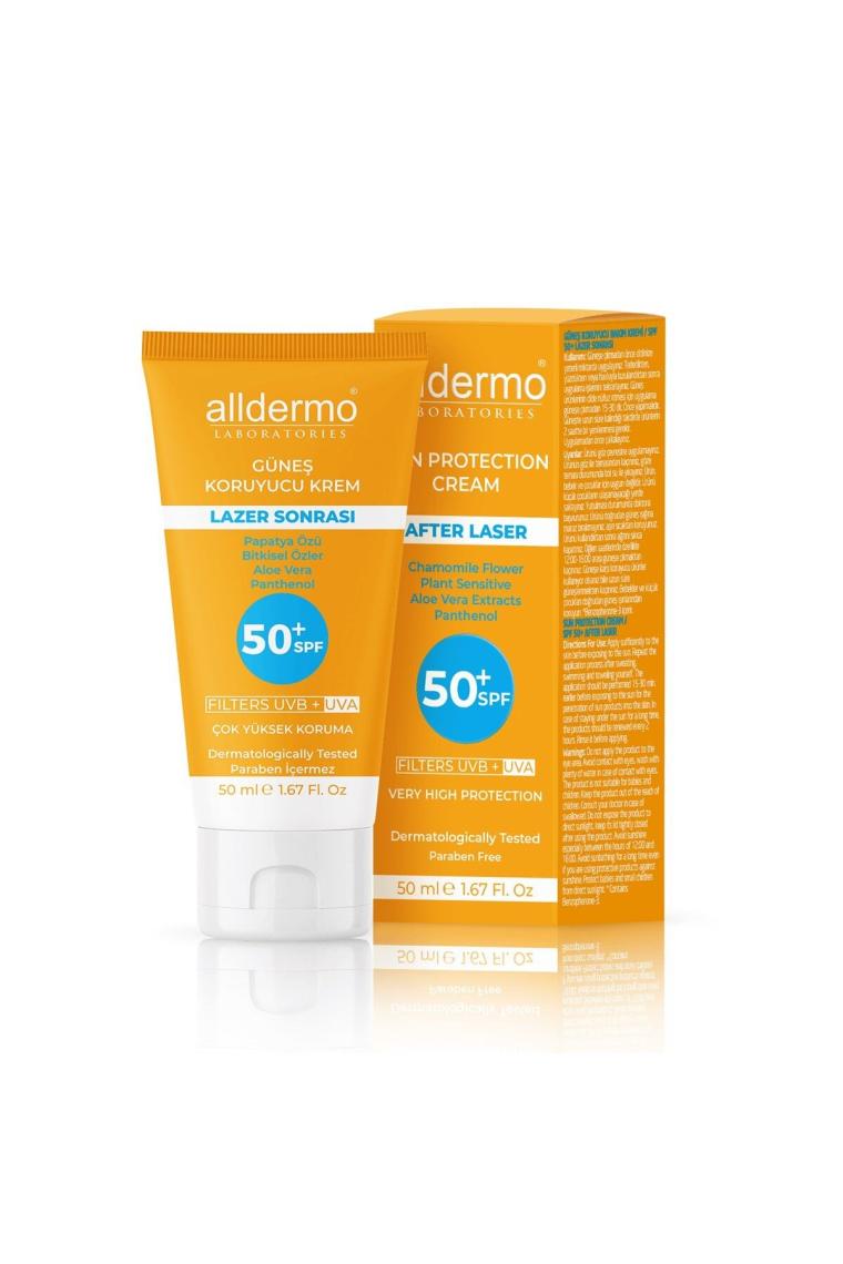 Alldermo SPF50+ Kolajen Güneş Krem