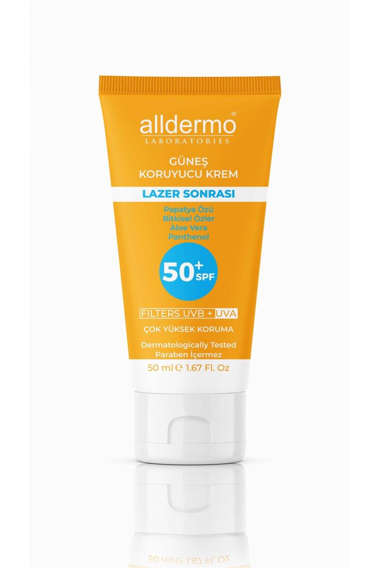 Alldermo SPF50+ Kolajen Güneş Krem