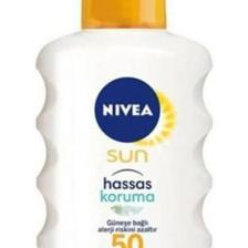 Nivea Sun Hassas Spf 50+ Güneş Koruyucu 200 ml